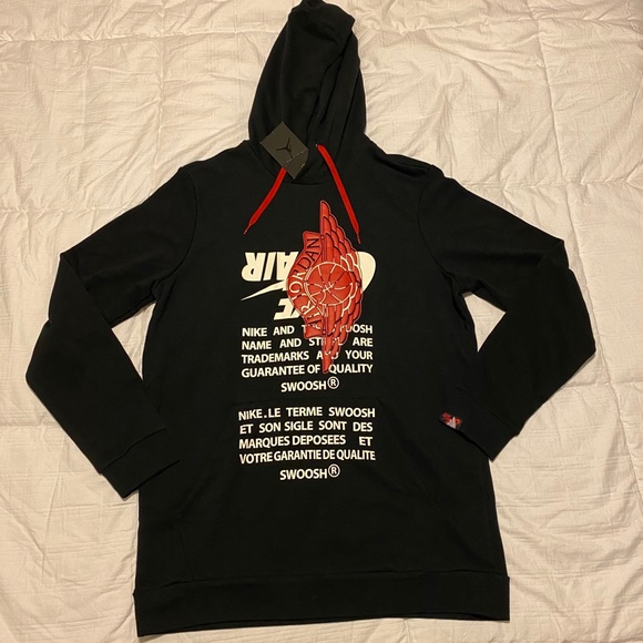 Jordan Other - Nike Air Jordan 1 Retro High OG Wings Hoodie Large